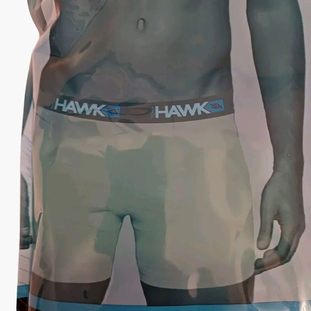 4 Pack TONY HAWK Boxer Briefs Sz‎ L Performance Stretch CONTURED POUCH Colorful